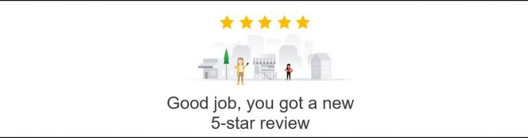 A great 5 Star Review